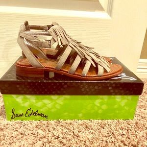 Sam Edelman Fringe Sandal 7.5